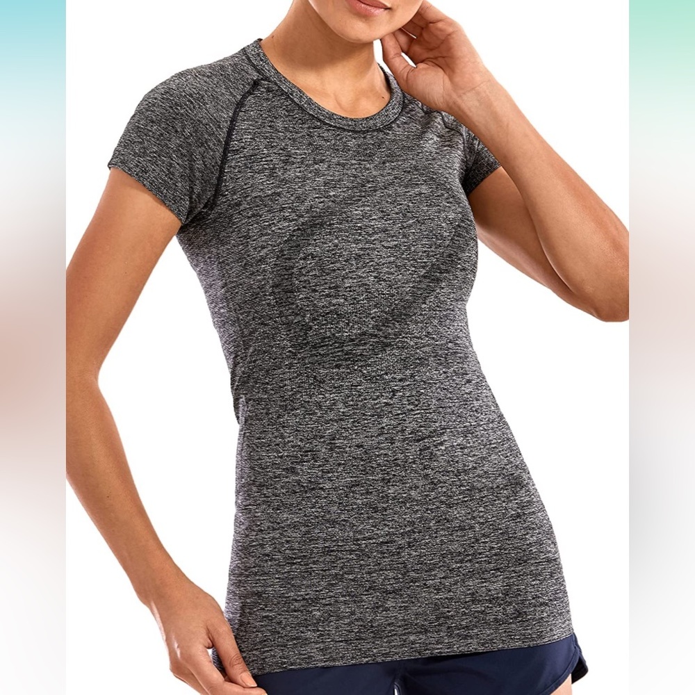 CRZ YOGA seamless workout tee XS
